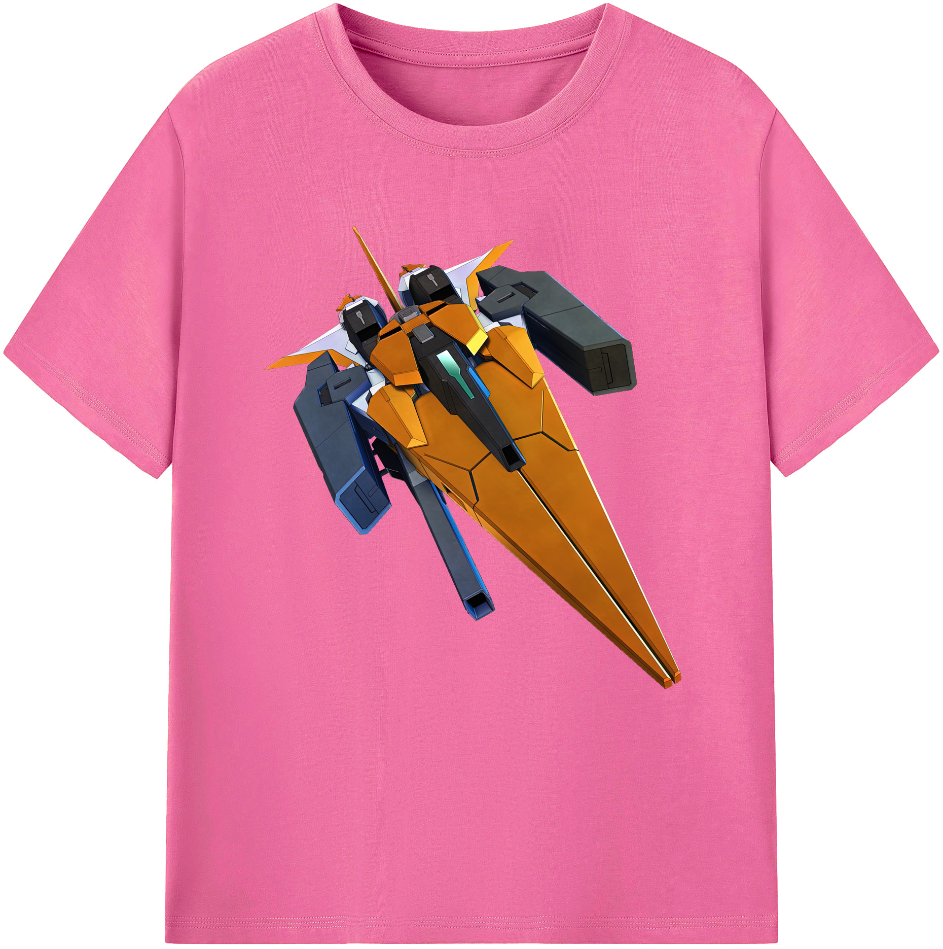 （画像用） 機動戦士ガンダム Mobile Suit Gundam レディースカジュアルプリントTシャツ（綿100％）